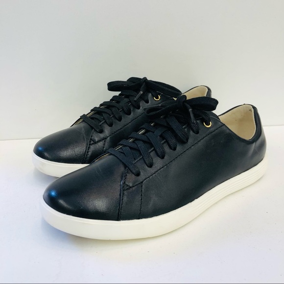 Cole Haan Shoes - Cole Haan Grand Crosscourt II Black Leather (7.5)